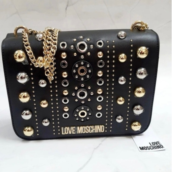 Love Moschino Handbags - Love Moschino studded shoulder bag